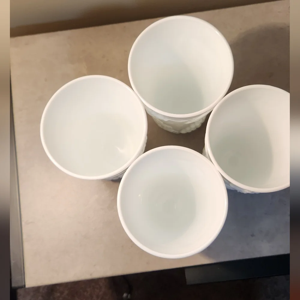 🔅Milkglass Tumblers 6